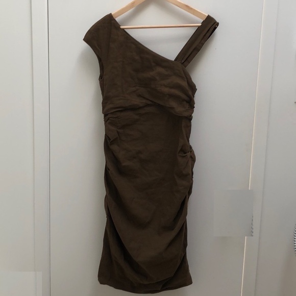 Eileen Fisher ruched dress - S - Picture 1 of 7